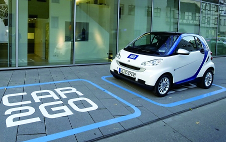 市民只需下載一個APP奔馳smart隨租隨還 市區年內可行