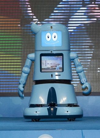 海寶機(jī)器人:儂好,阿拉叫海寶