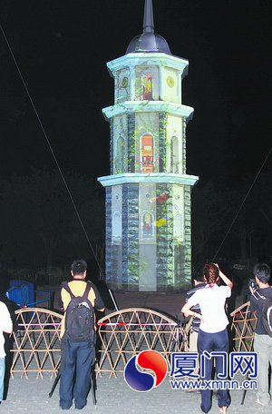 2013園博苑燈光旅游節28日啟動 周六去賞3D燈光秀