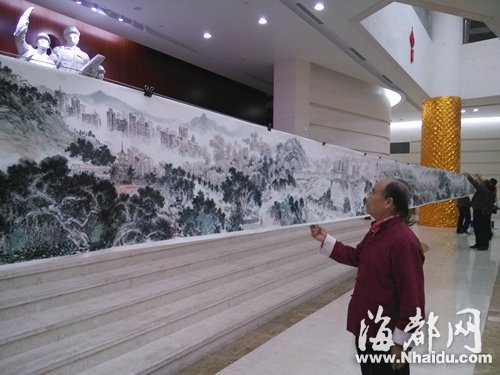 福州版清明上河圖亮相 濃縮福州標志景觀