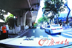 廣州交警上演真實版