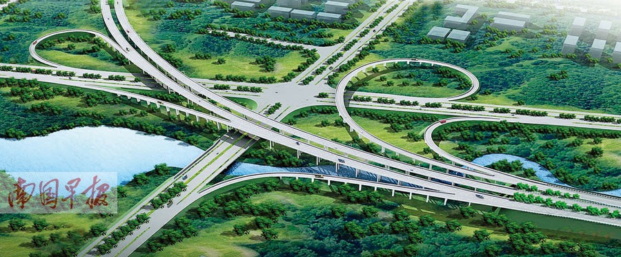 南寧羅文大橋建成通車 去機場第二高速公路開工