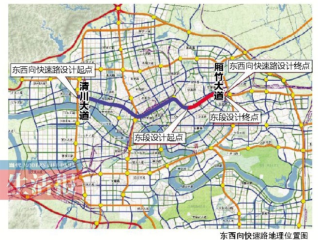 南寧民主園湖路口開始半封閉 快速路正有序推進(jìn)