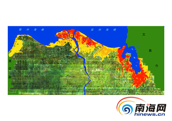 海南5市縣風(fēng)暴潮風(fēng)險區(qū)劃圖公開 標注風(fēng)險區(qū)