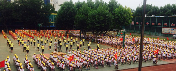 豫愛同行-洛陽啟動(dòng)小黃帽路隊(duì)制