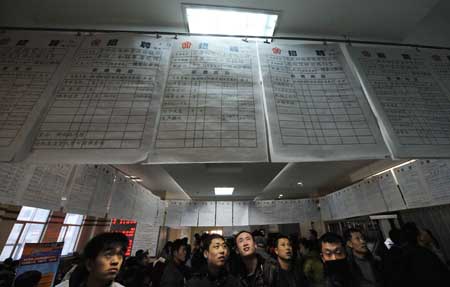 黑龍江省展開“春風行動”助農民工就業(yè)