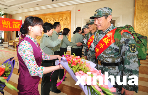 中國援非軍醫(yī)組載譽歸來