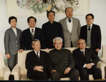 1984年中國日報編委會成員合影
