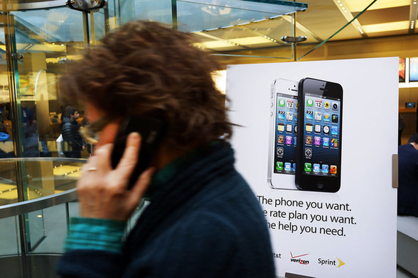 蘋果iPhone5手機銷售不如預期[組圖]