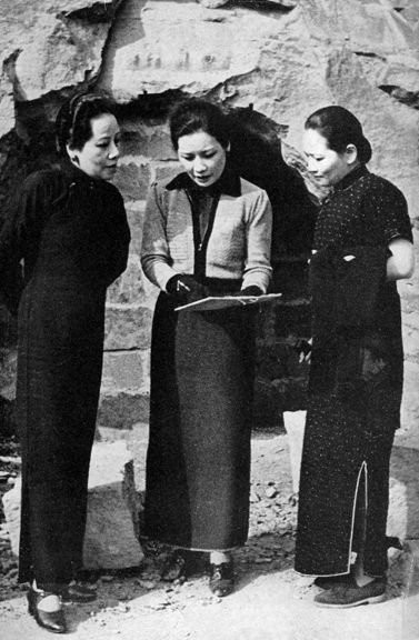罕見！宋氏三姐妹少女時期合影