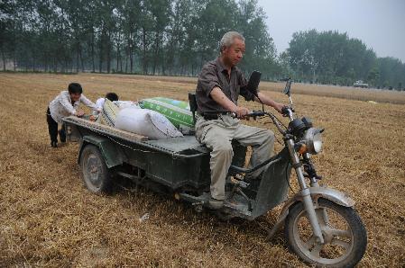 持續(xù)降水將至 江蘇各地加緊麥收