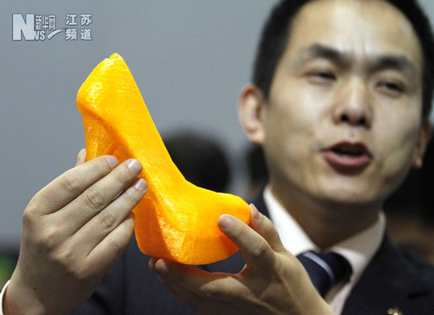 3D打印機打出高跟鞋