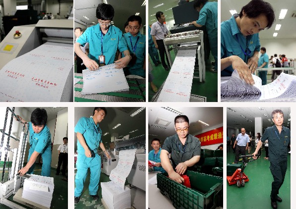 現場探秘高考成績單是怎樣“煉”成的?