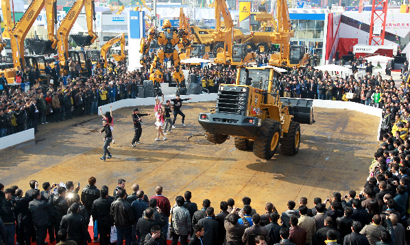 2012中國國際工程機(jī)械博覽會在滬舉行