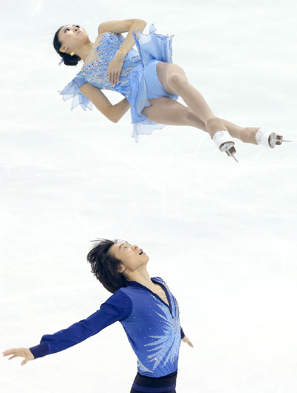 花樣滑冰——龐清/佟健奪得冠軍