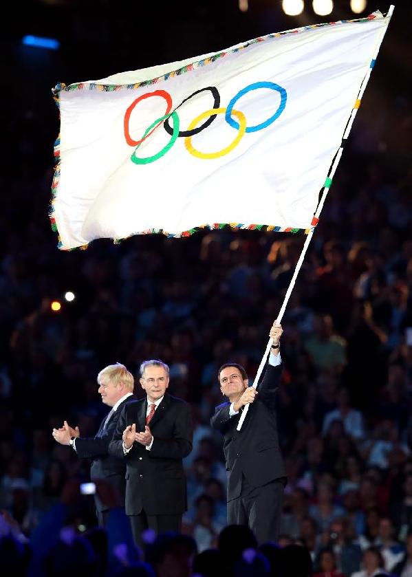 倫敦奧運會閉幕式舉行