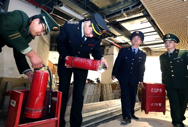 上海消防加強冬季監管
