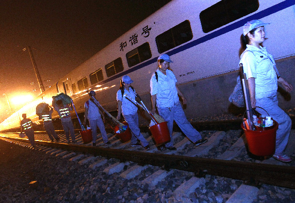 揮汗如雨保暢通