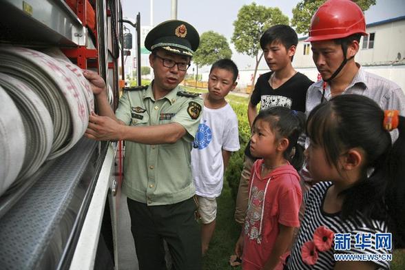 “小候鳥”暑期異鄉補消防安全知識課