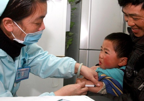 上海金山開展消除麻疹免疫活動(dòng)