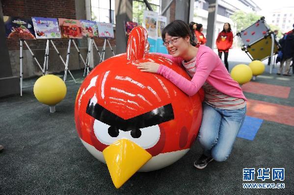 “憤怒的小鳥”主題樂園亮相上海