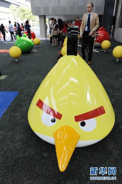 “憤怒的小鳥”主題樂園亮相上海