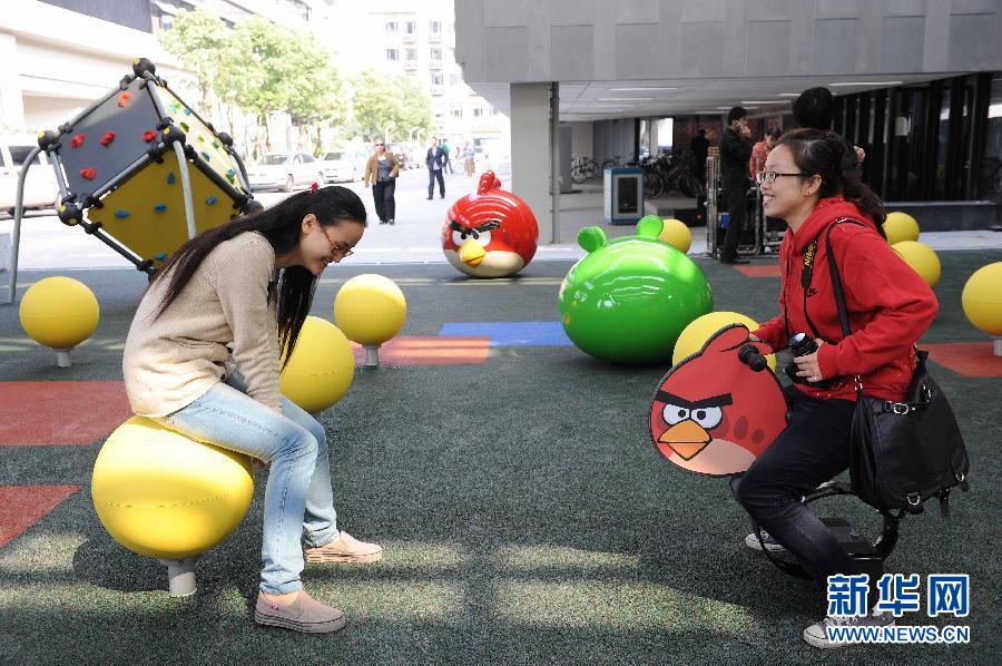 “憤怒的小鳥”主題樂園亮相上海
