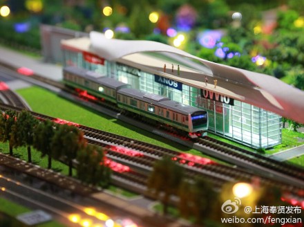 軌交五號線奉賢各站點3D首次亮相 造型酷似迪拜