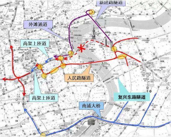 延安東路隧道節后大修為期一年 10條公交將改線