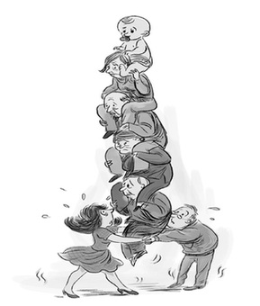 “421”家庭透視:頂梁柱頂?shù)米幔? style=