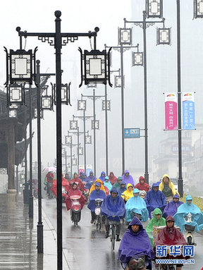 南方近日連遭強降雨 浙江發布首個暴雨黃色預警