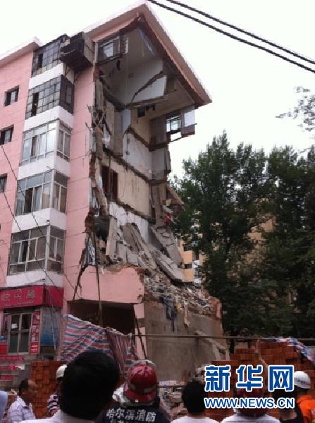 哈爾濱垮樓事件施工方被列為嫌疑人 警方展開抓捕