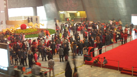 祥龍送瑞彩，博物館里過大年