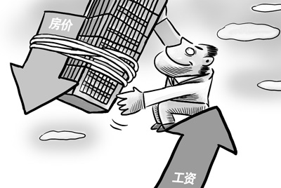 北京白領(lǐng)稱工資增長追不上物價(jià) 無閑錢再消費(fèi)(圖)