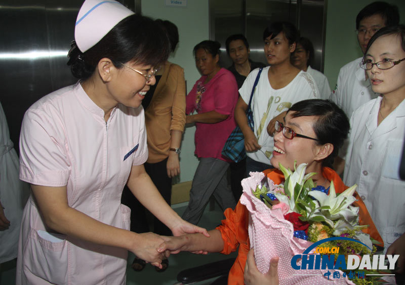 “最美女教師”張麗莉入住中國康復(fù)研究中心