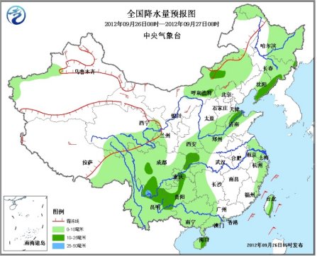 我國東北、華北等地將有降雨并伴有4～6℃降溫