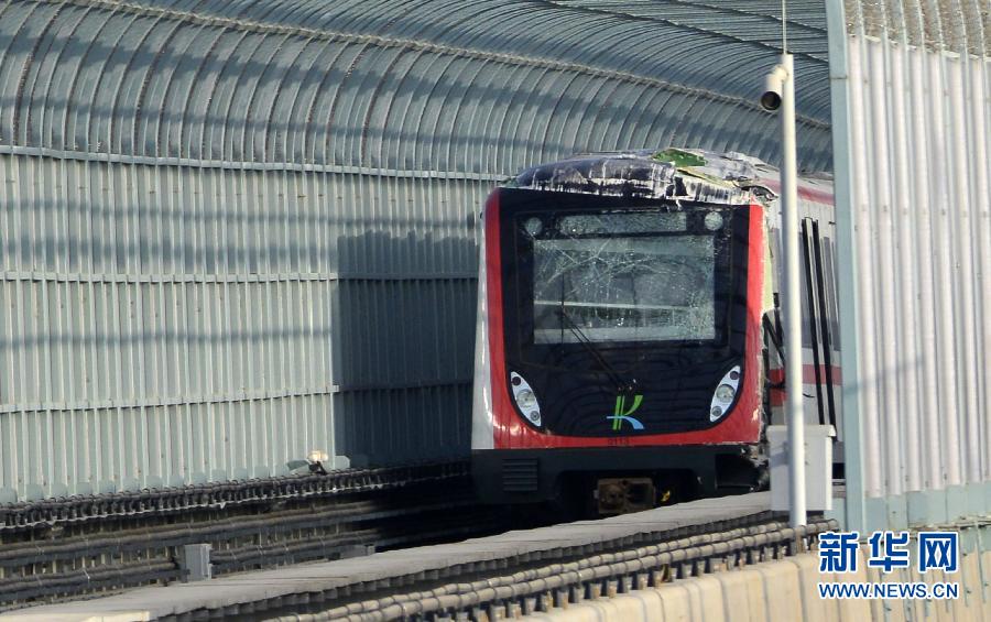 昆明地鐵南段列車試運行中發生脫軌事故 致一死一傷