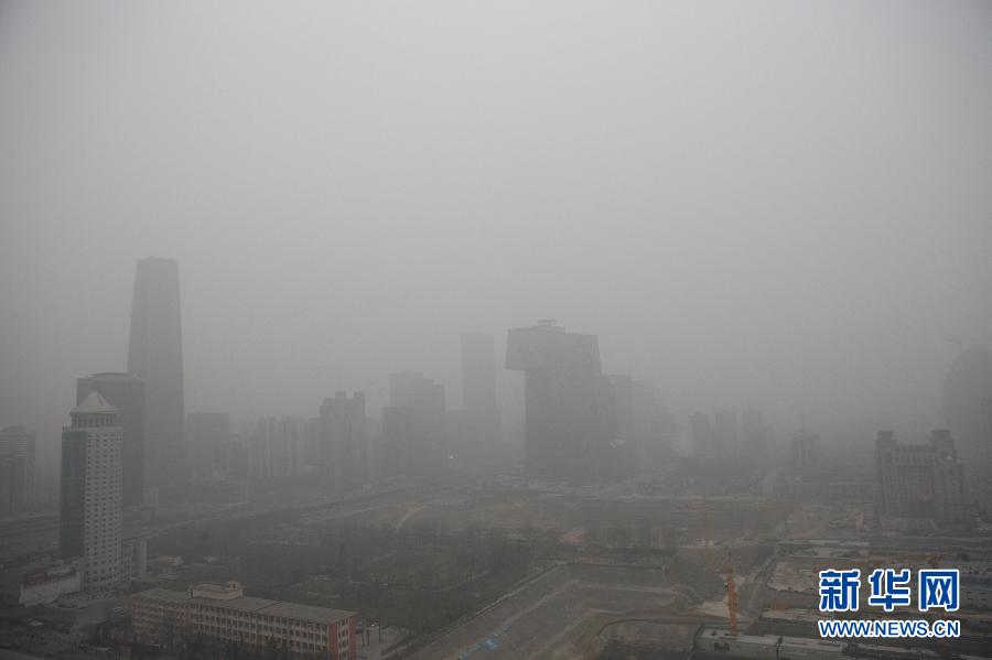 中央氣象臺繼續(xù)發(fā)布霧霾黃色預警 多地遭遇嚴重污染