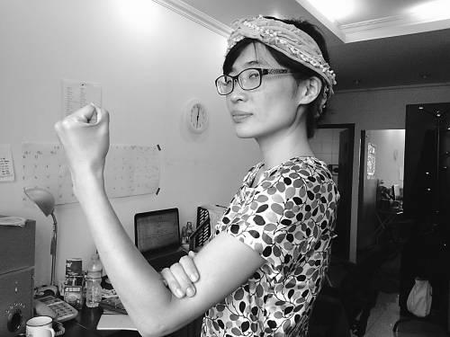 “光頭姐”剃光頭抗議高考招生男女錄取分?jǐn)?shù)不同