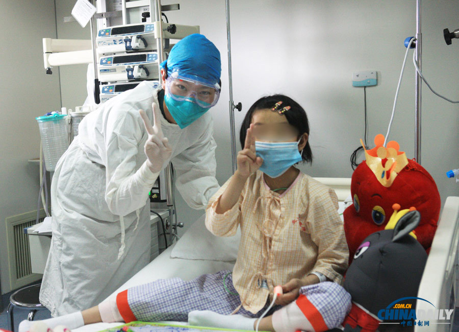 北京首例H7N9患兒轉入普通病房 不久或將出院