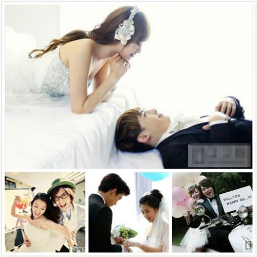 《我們結婚了》婚紗照盤點 維尼鬼澤最養眼