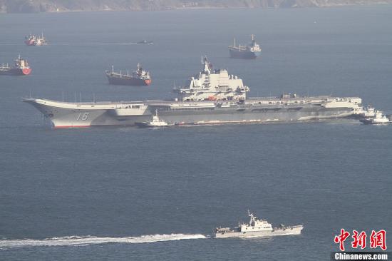 遼寧艦三度出海：艦載機試飛，測試母艦系統