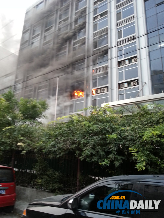 北京惠新西街一處辦公樓發(fā)生火災