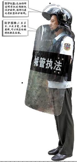廣州城管新裝備：對(duì)講機(jī)加密 胸前掛攝像頭(圖)