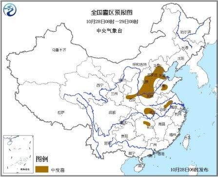 中央氣象臺(tái)繼續(xù)發(fā)布霾預(yù)警 京津地區(qū)局部重度霾