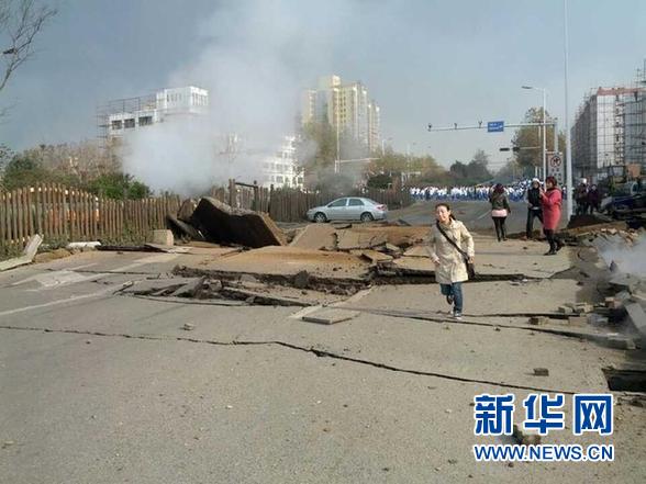 中石化黃濰輸油管線爆燃事故死亡人數上升至52人