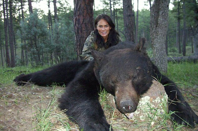 美女獵人射殺超70種動物 堅稱獵殺為保護