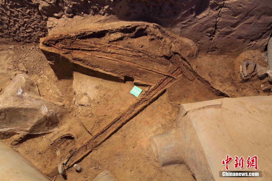 兵馬俑考古首次發現清晰弓弦 秦代弓弩可獲復原