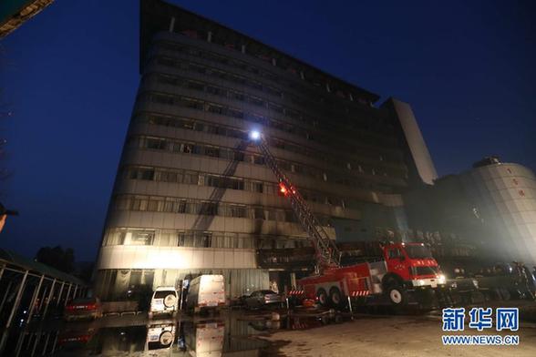 湖北黃石市二醫院住院部發生火災 已有4人死亡
