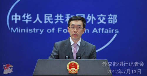 外交部：我漁政船是執行正常公務 中方拒絕日方提出的抗議